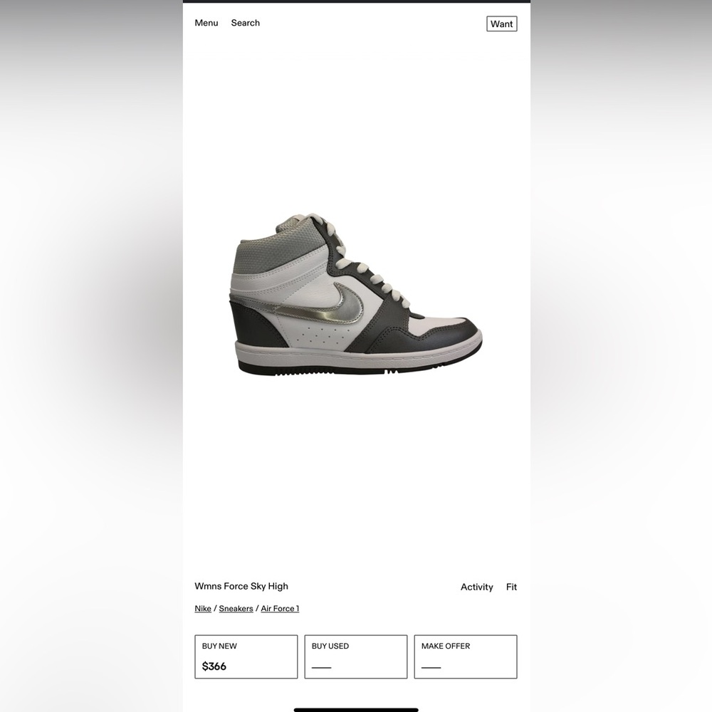 RARE Nike Force sky High shoes - Picture 5 of 5